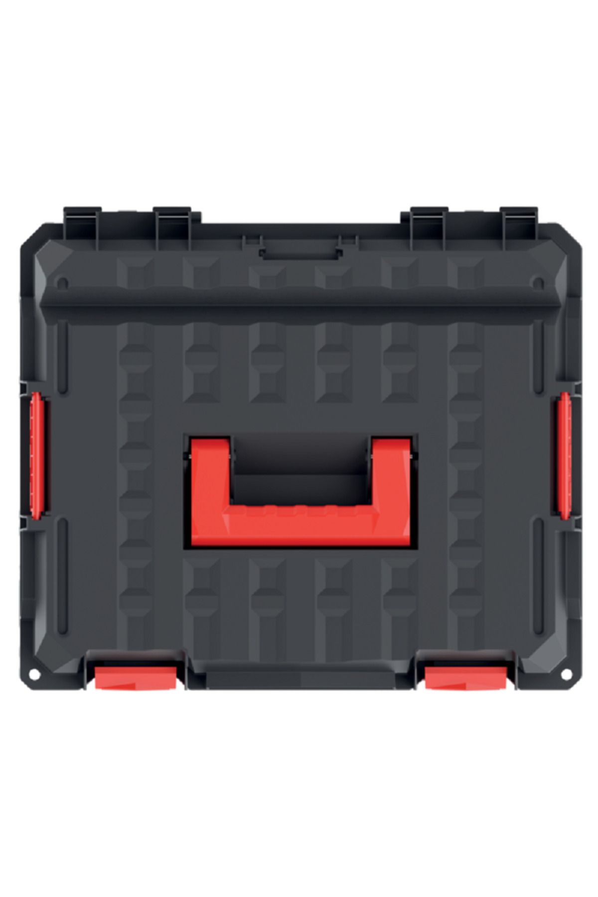 kistenberg-C Block Pro Durable Tool Box with Removable Separators Black and Red 3