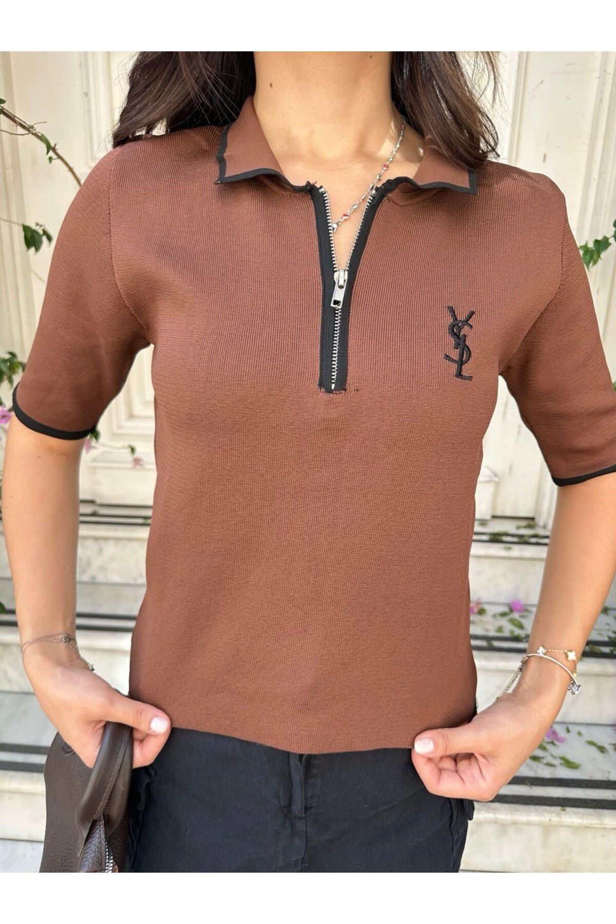 Abalı Yeni sezon triko yazlık pamuklu souğuk yumuşak iplik Alhawi Hanan model.