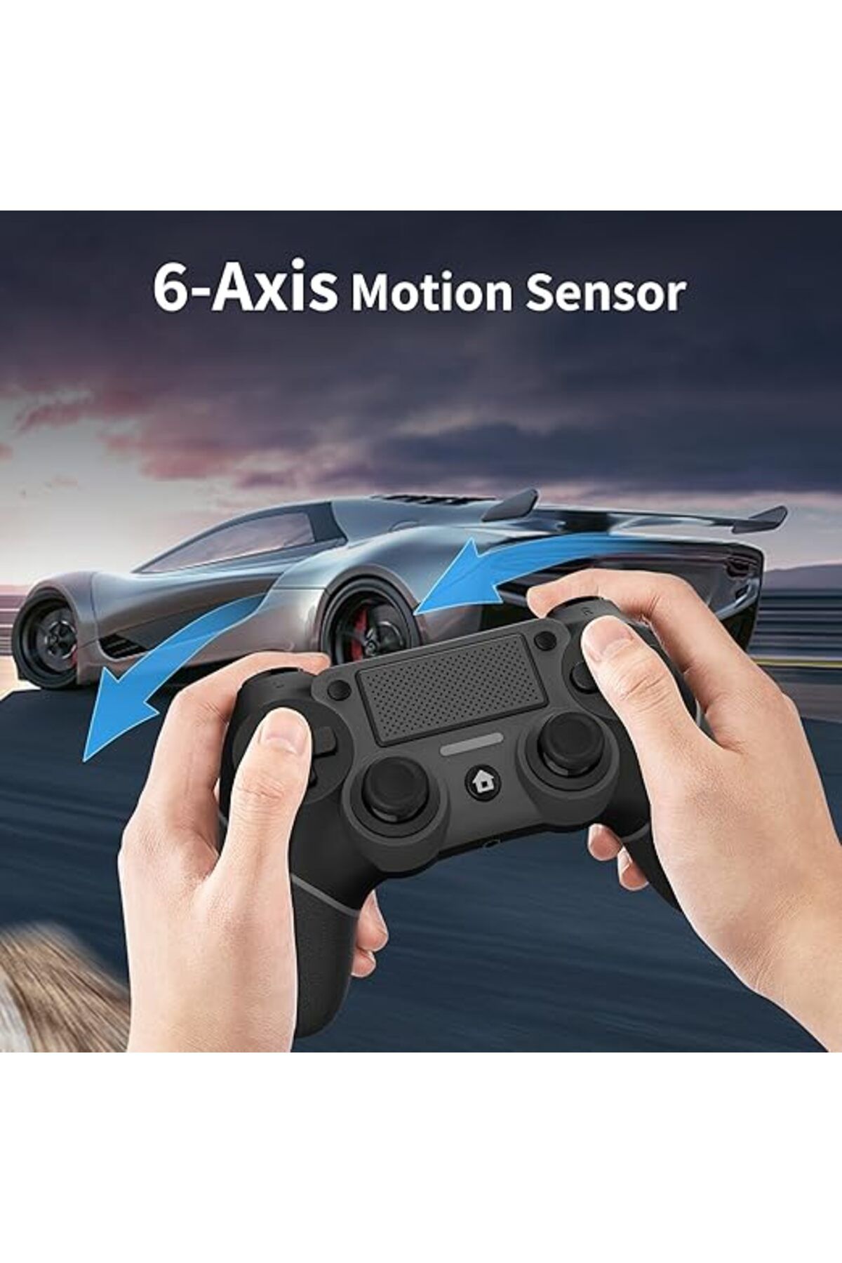 COOYA-Wireless Gamepad Bluetooth Game Controller for Sony Playstation 4 with USB Charging Port 6