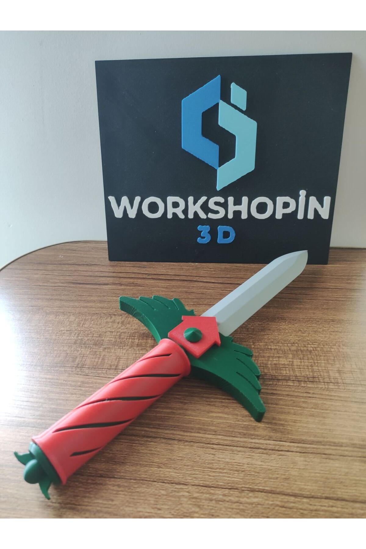 Workshopin3D Squid game knife (Bıçak) kesici değil 30 cm