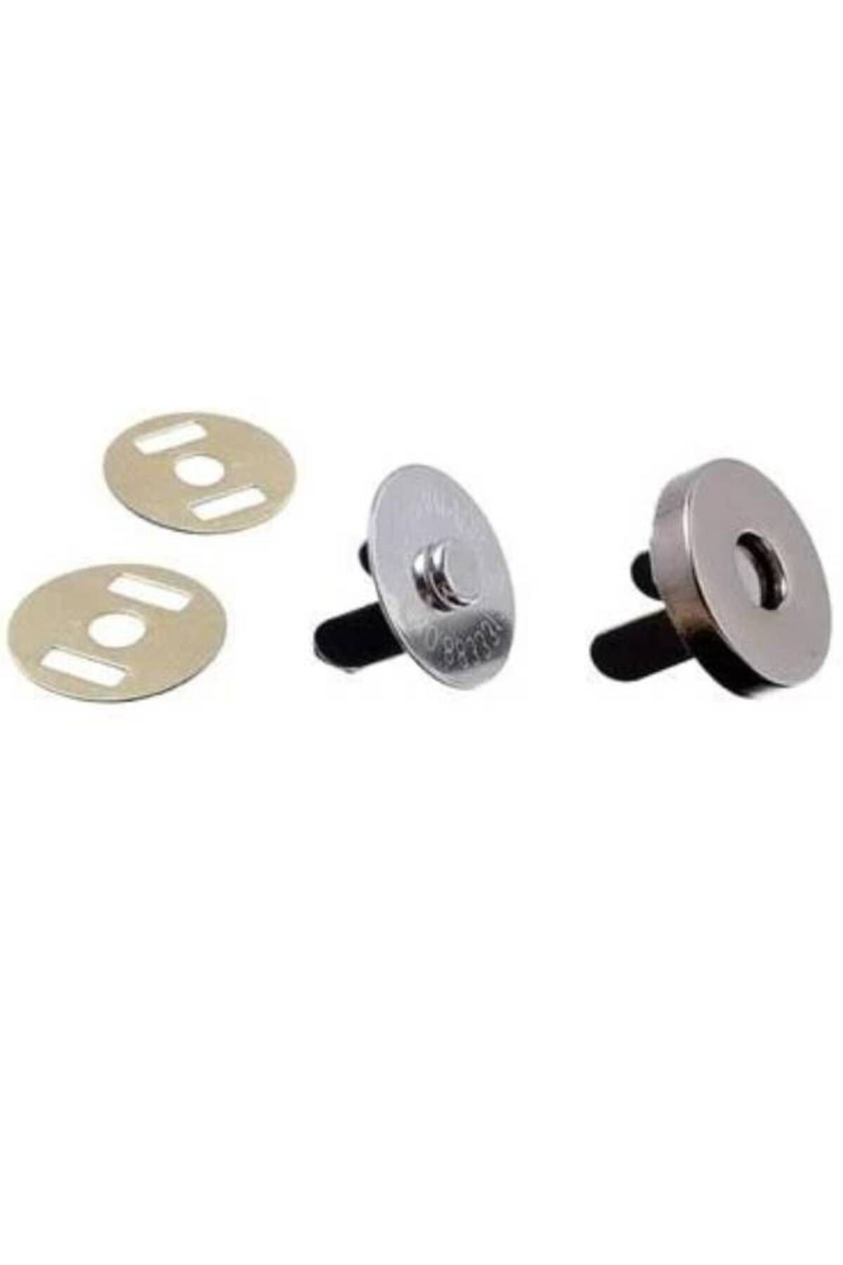 Cephone Mıknatıslı Çanta ve Cüzdan Çıt Çıtı 10mm Küçük Boy Geçmeli 1 SET