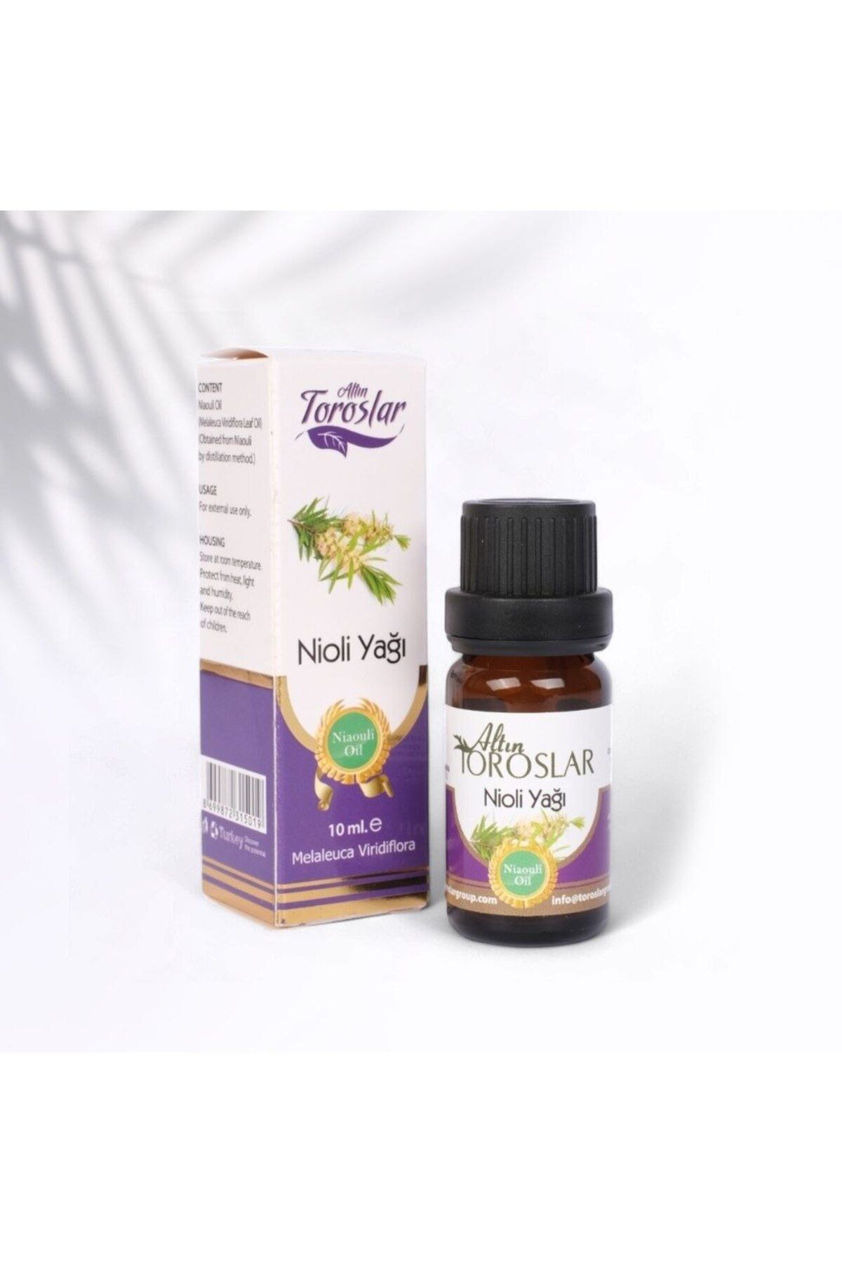 ALTIN TOROSLAR Nioli Uçucu Yağı 10 ml %100 Saf ve Doğal (Niaouli Essential Oil)