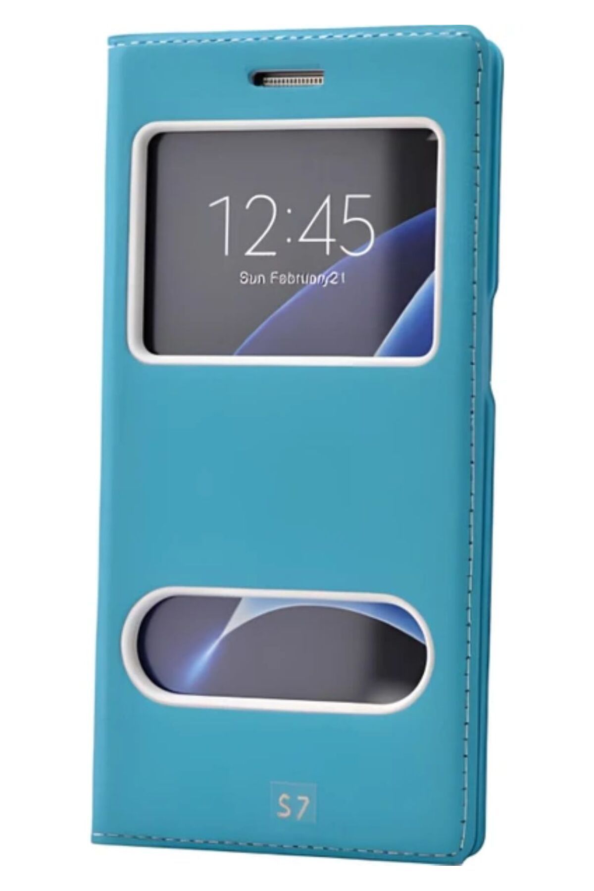 System Com Galaxy S7 Zore Dolce Kapaklı Kılıf