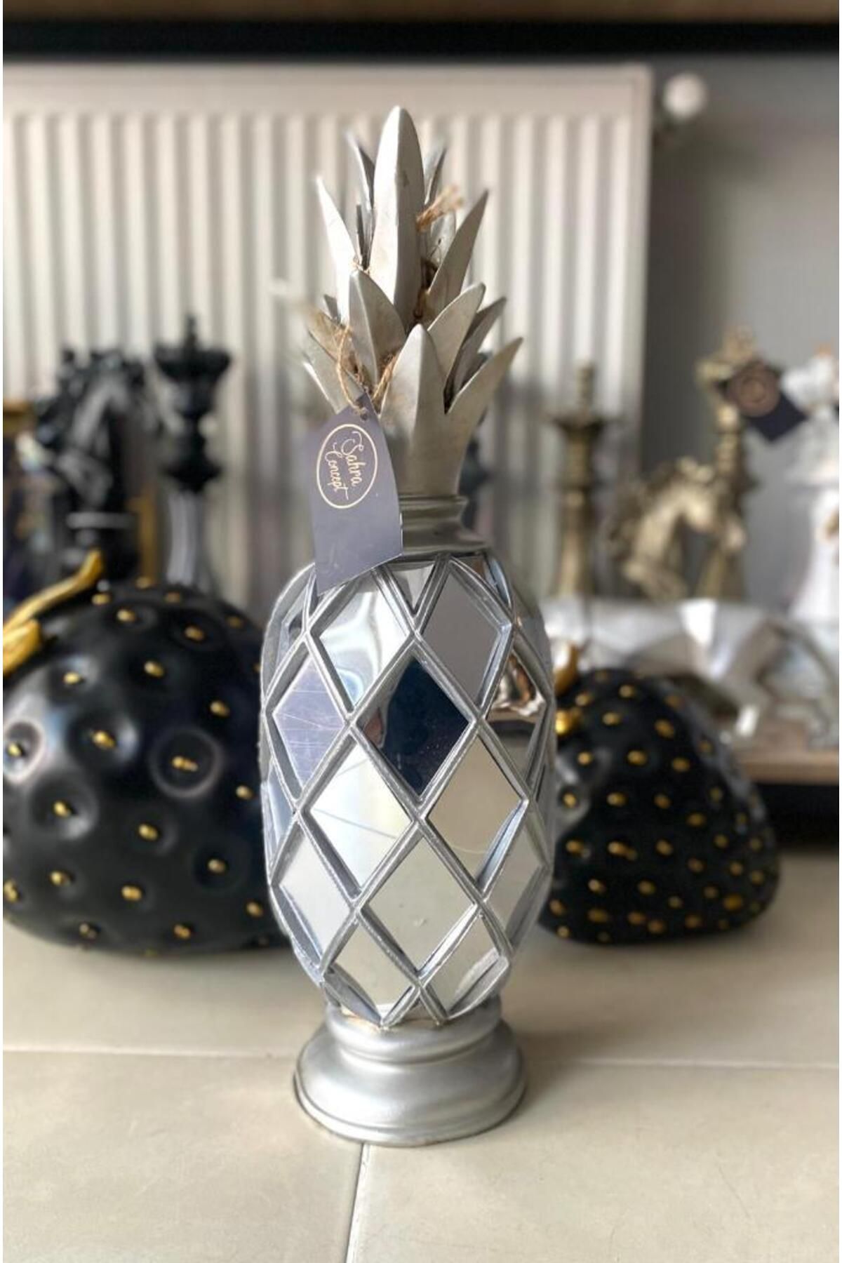 Mirsa Global Dekoratif Ananas Biblo (aynalı)