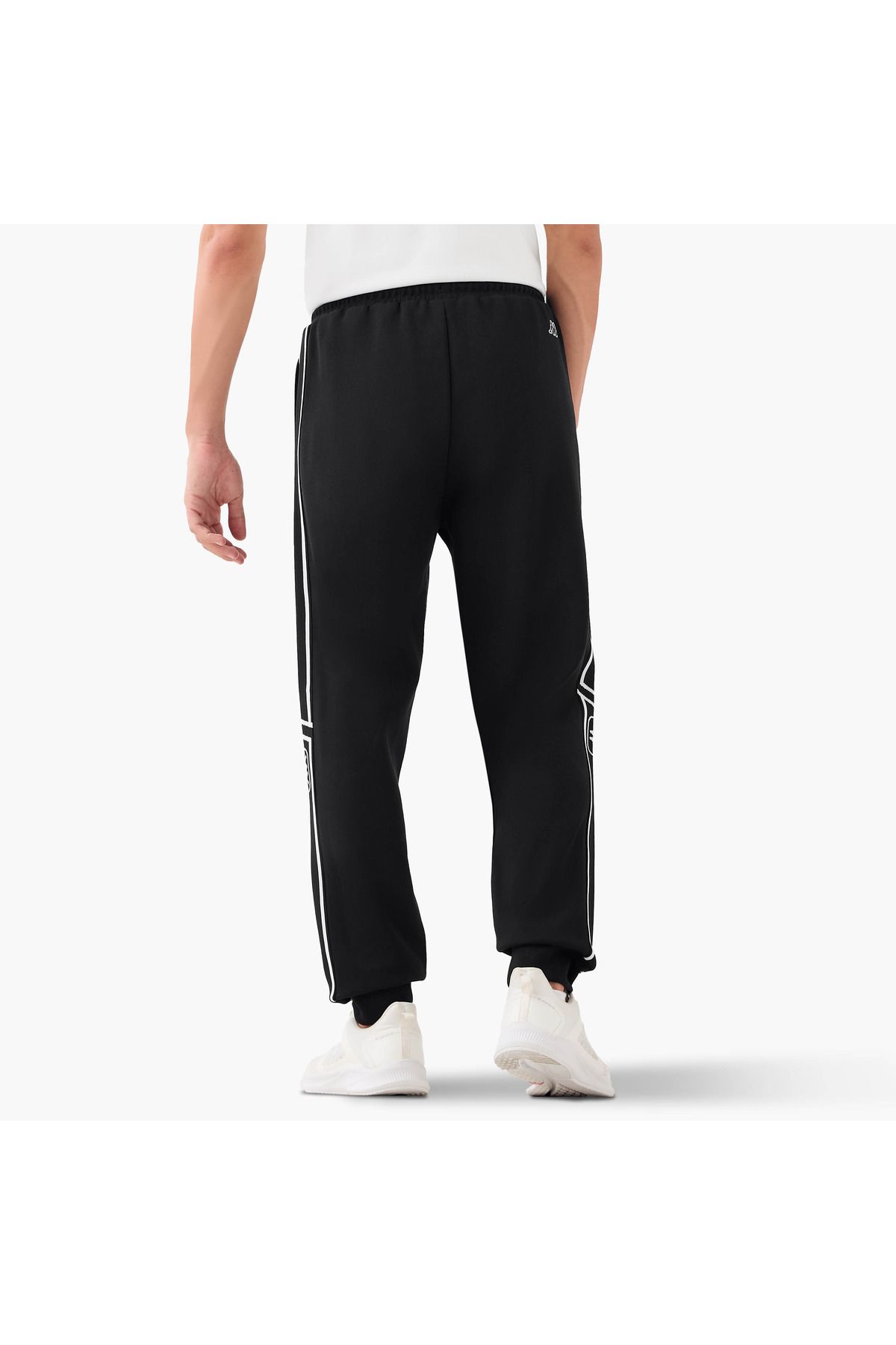 Kappa-Kappa Logo Print Joggers with Drawstring Closure 3
