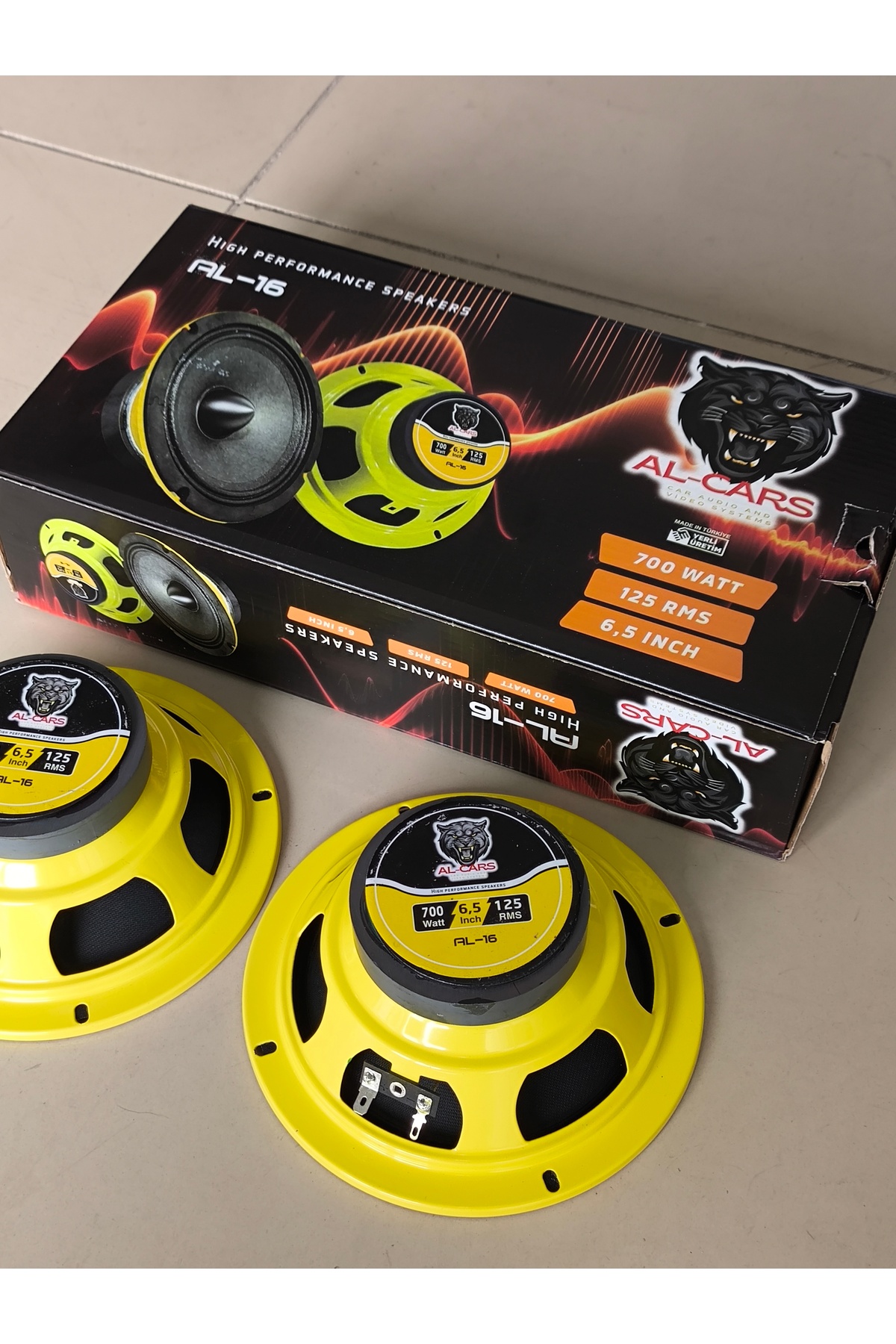 patili tasarım 16 Cm Midrange Hoparlör Takım 700w 125rms Alcars