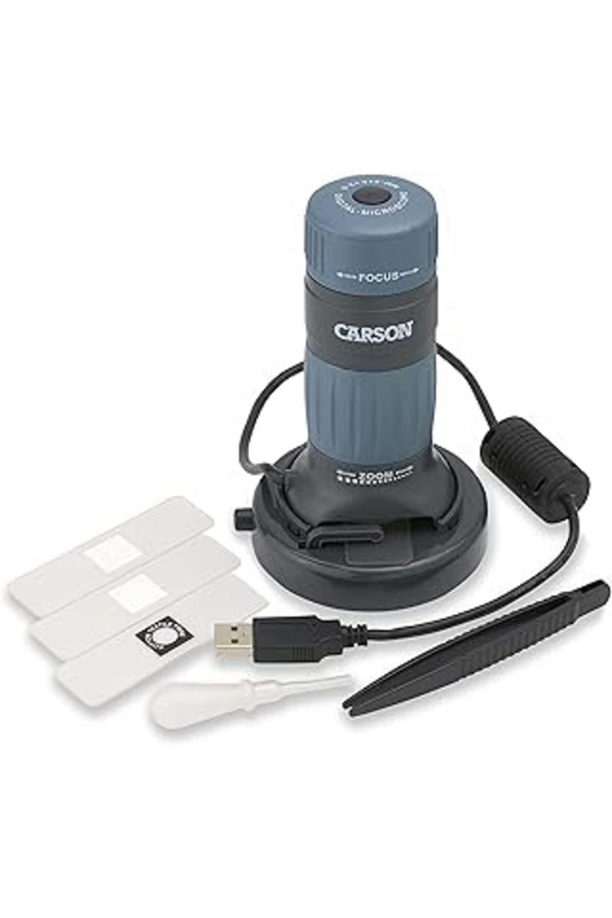 Pazarcan Carson Zpix El Tipi Usb Dijital Mikroskop Seti 86X-457X (21" Monitöre Göre)