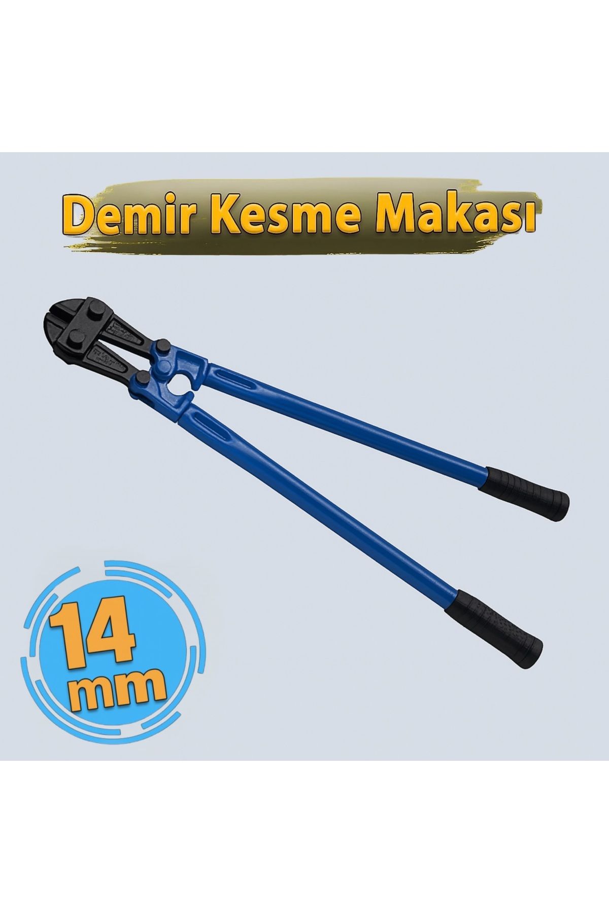 Yakar Dövme Çelik Kollu Demir Kesme Makası 14 mm