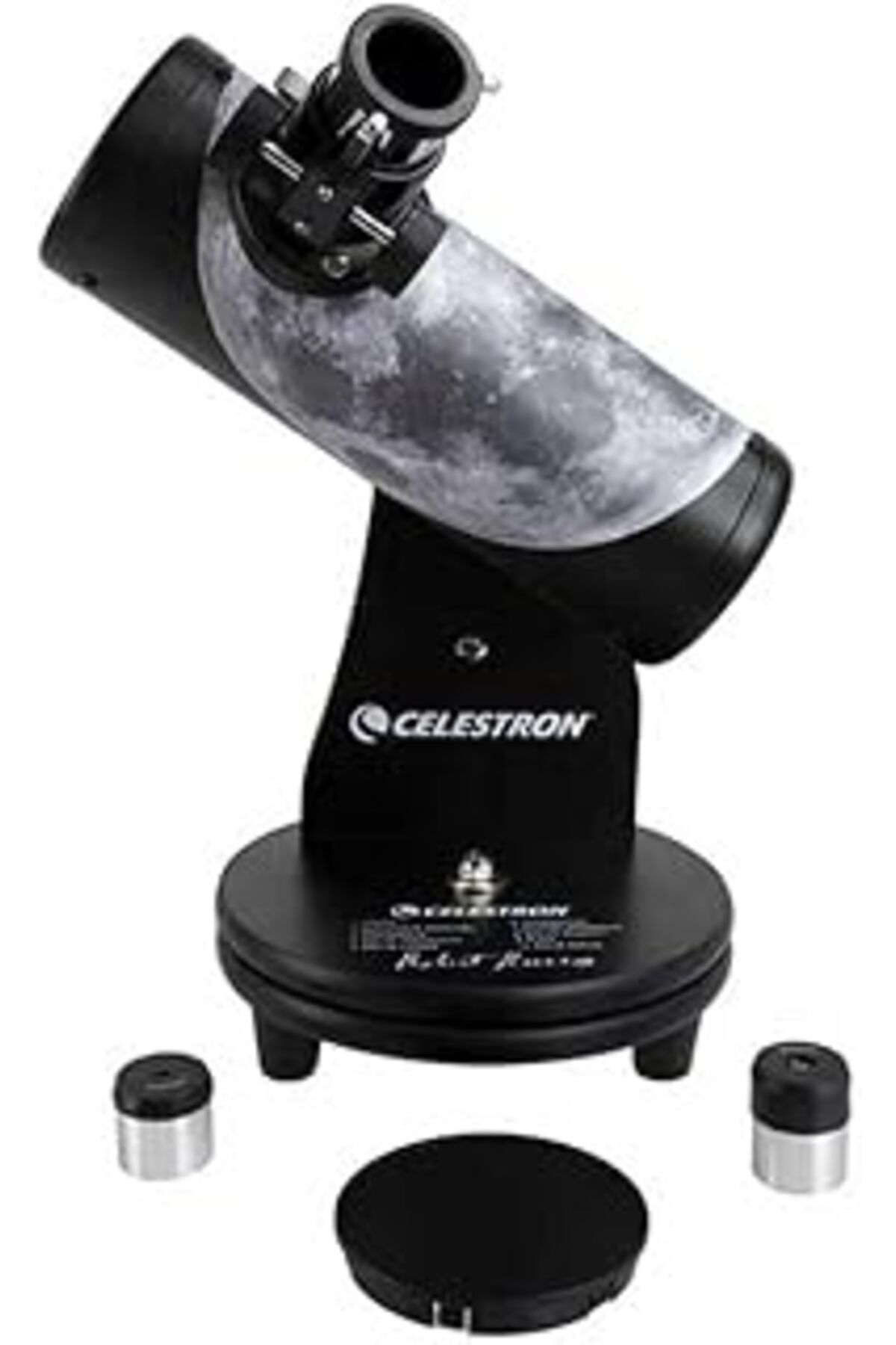 Pazarcan Celestron Firstscope Teleskop, Robert Reeves'Ten Ay, Siyah