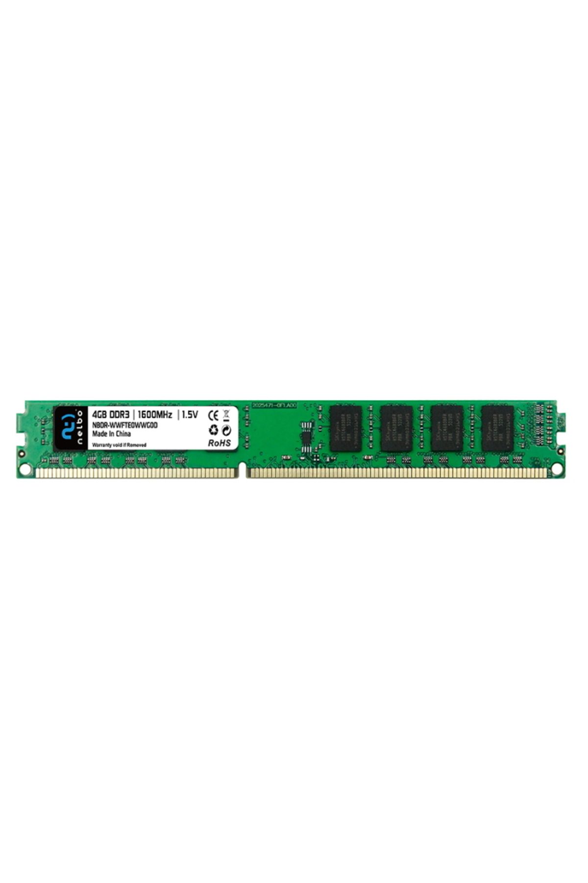 nelbo-RAM memory 4 GB ddr3 Nelbo original, 1600 Mhz, for computer 1