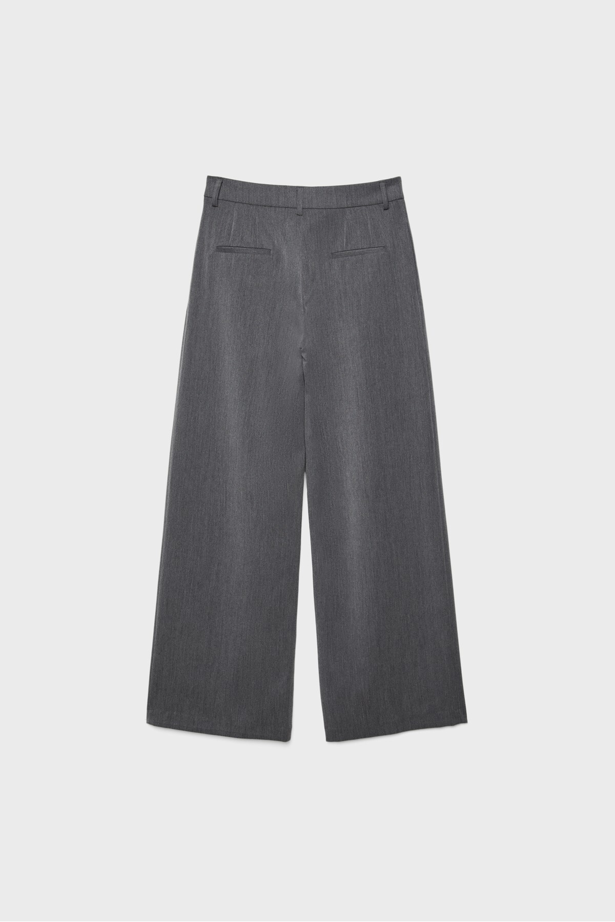 Stradivarius  Geniş paça pensli klasik pantolon - Görsel 6