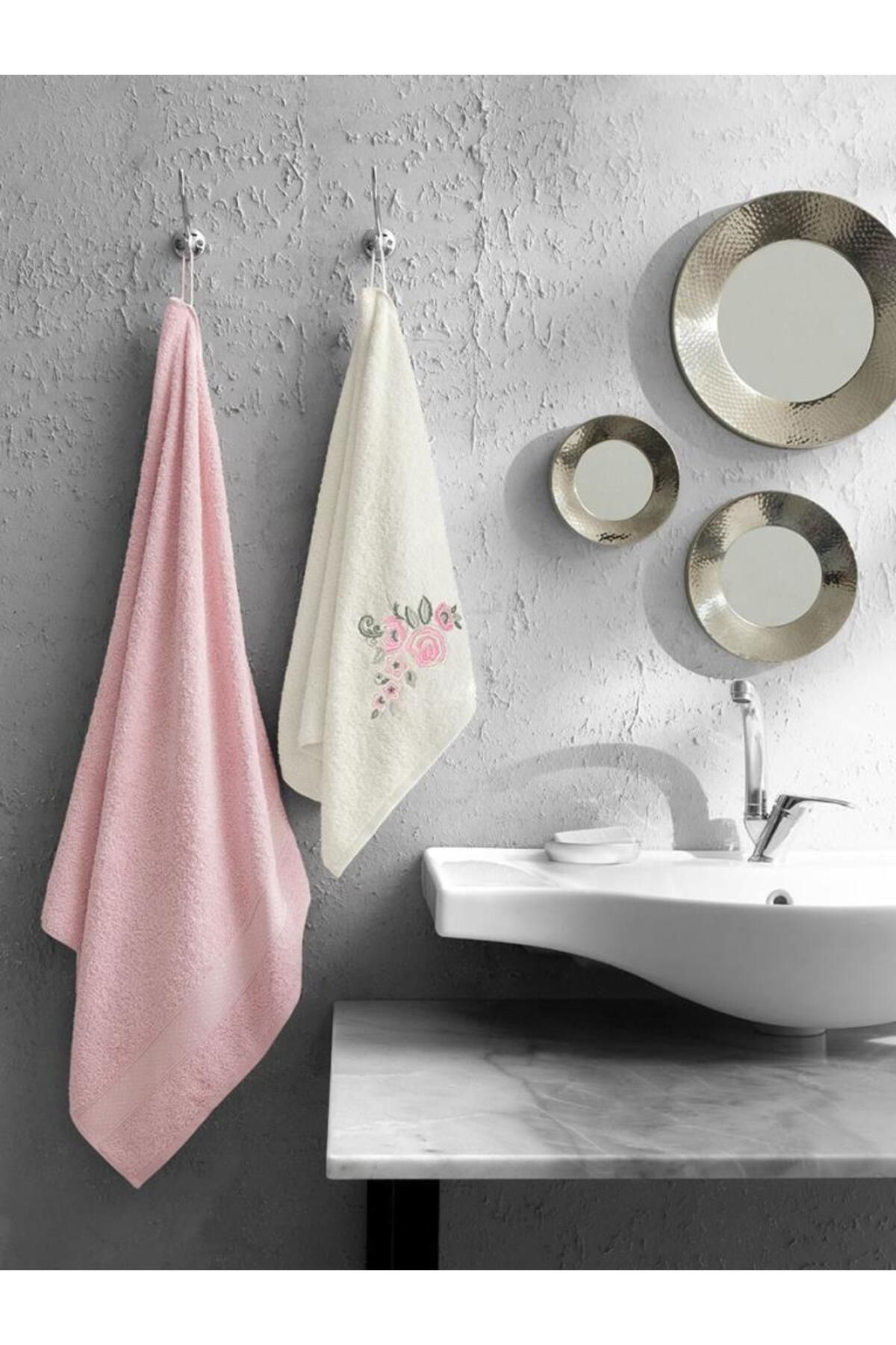 Karna Home Elvın Pamuk Havlu Takımı 50x90