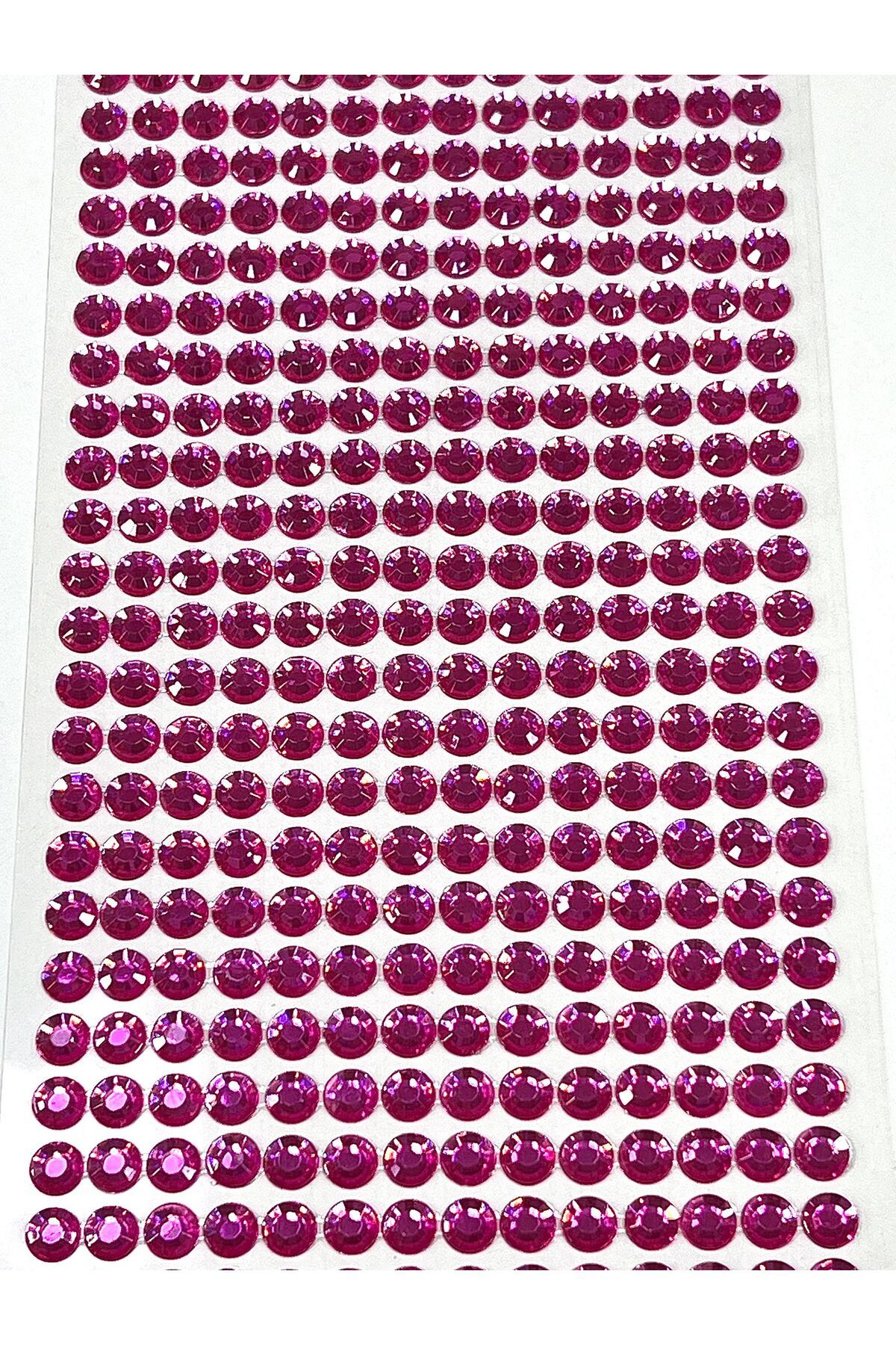 Nikah Şekeri Market Kendinden Yapışkanlı Kristal Süsleme Taşları Sticker Taş Görünümlü 6mm Boncuk 500 Adet Süsleme