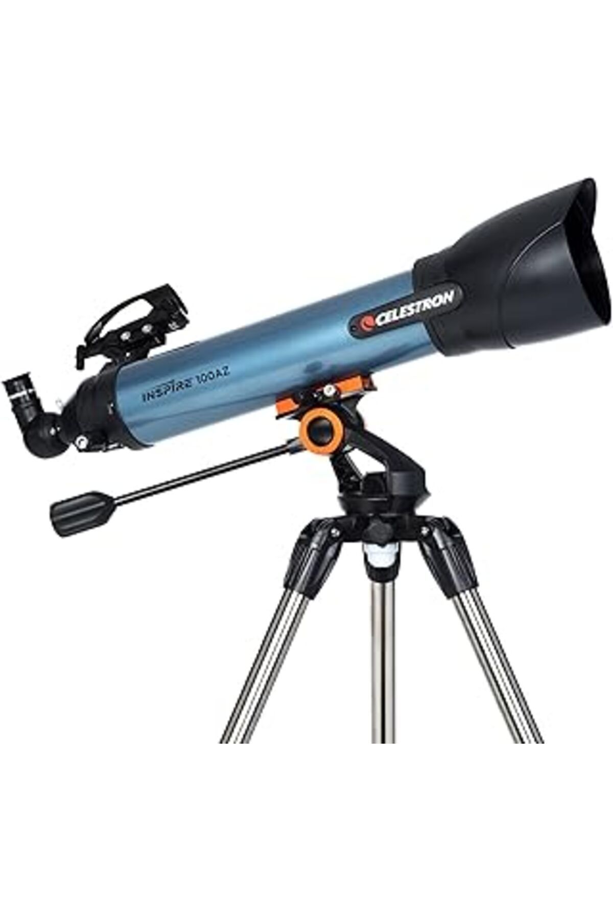 Pazarcan Celestron 22403 Inspire 100Az Refraktör Akıllı Telefon Adaptörü, Entegre, Refraktör - Mavi
