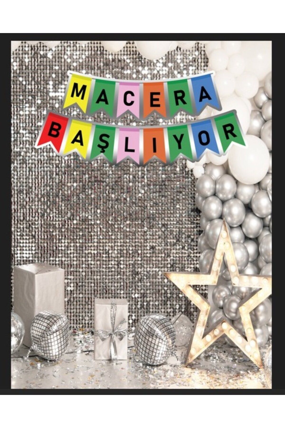 PROMISEBACKDROP2 MACERA BAŞLIYOR 150x200 KUMAŞ PANO OKUL ETKİNLİK