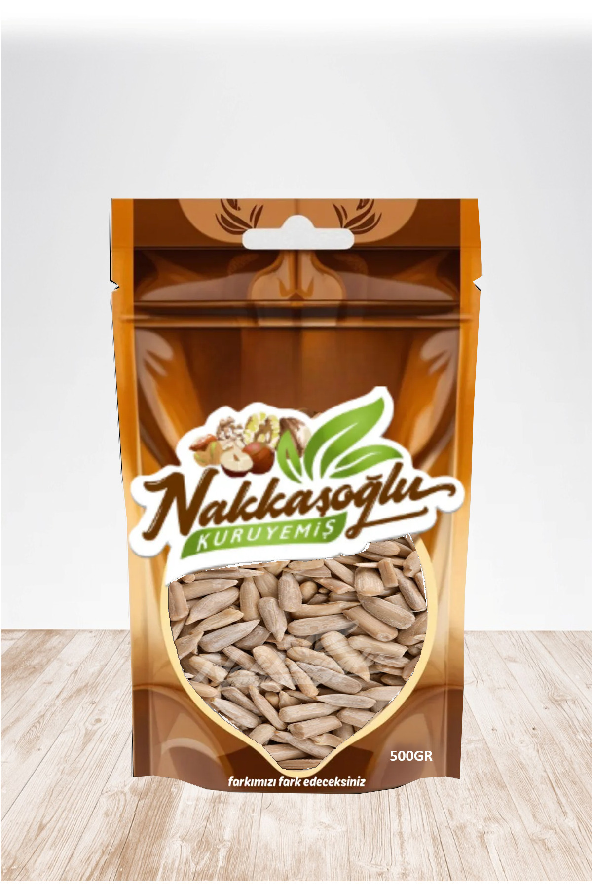 Nakkaşoğlu Kuruyemiş Çiğ Çekirdek İçi 500GR