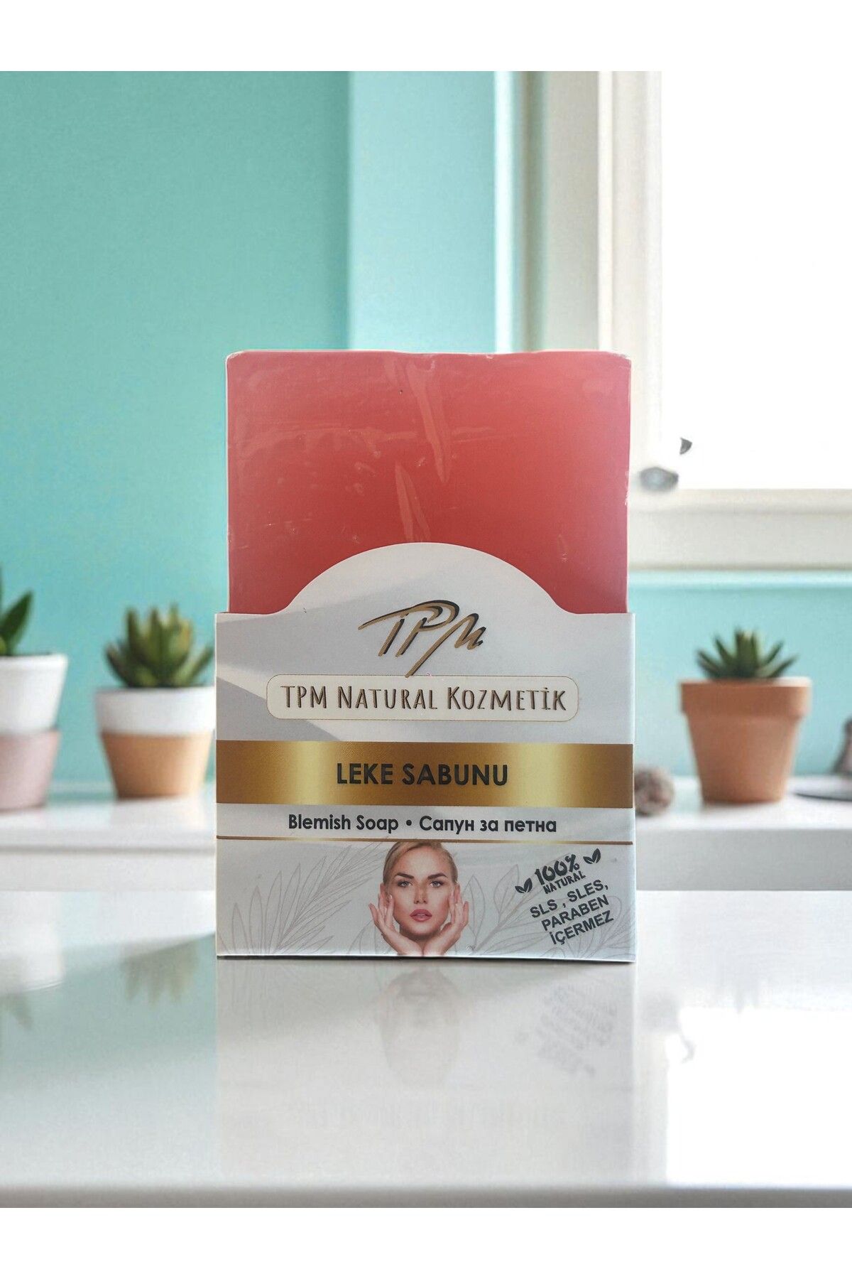Tpm KUTULU LEKE SABUNU EL YAPIMI VEGAN 150 GR