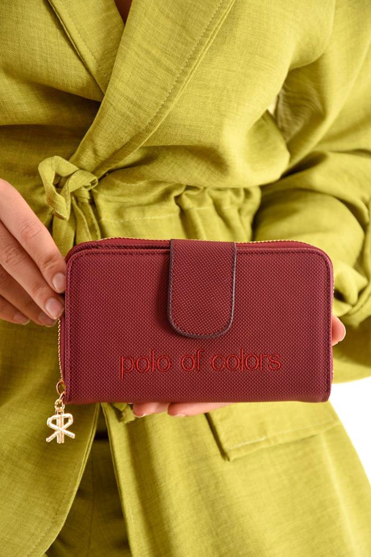 POLO CLUB Orijinal Kadın Kartlıklı Kağıt & Bozuk Para Bölmeli Model Şık Kartlık Cüzdan