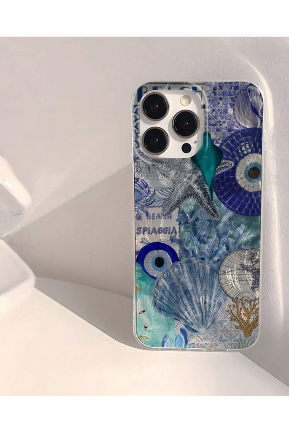 FİŞNEİLETİŞİM İPHONE 16 PRO UYUMLU DENİZ YILDIZI KILIF