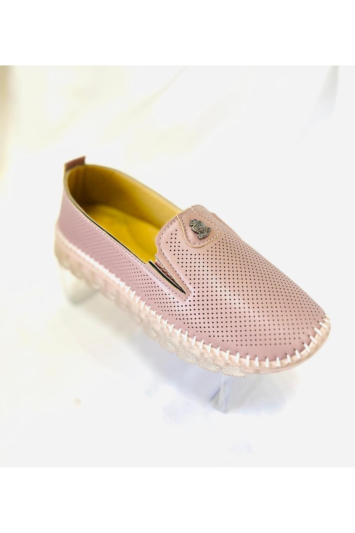Wanetti WANETTİ 4. ORTAPEDİK YENİ SEZON ESNEK SİLİKON TABAN LOAFER