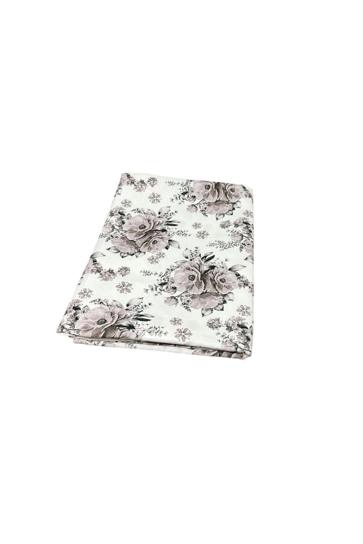 CENGİZ ÇEYİZ Süet Çift Kişilik Desenli Döşek Yüzü 135X195