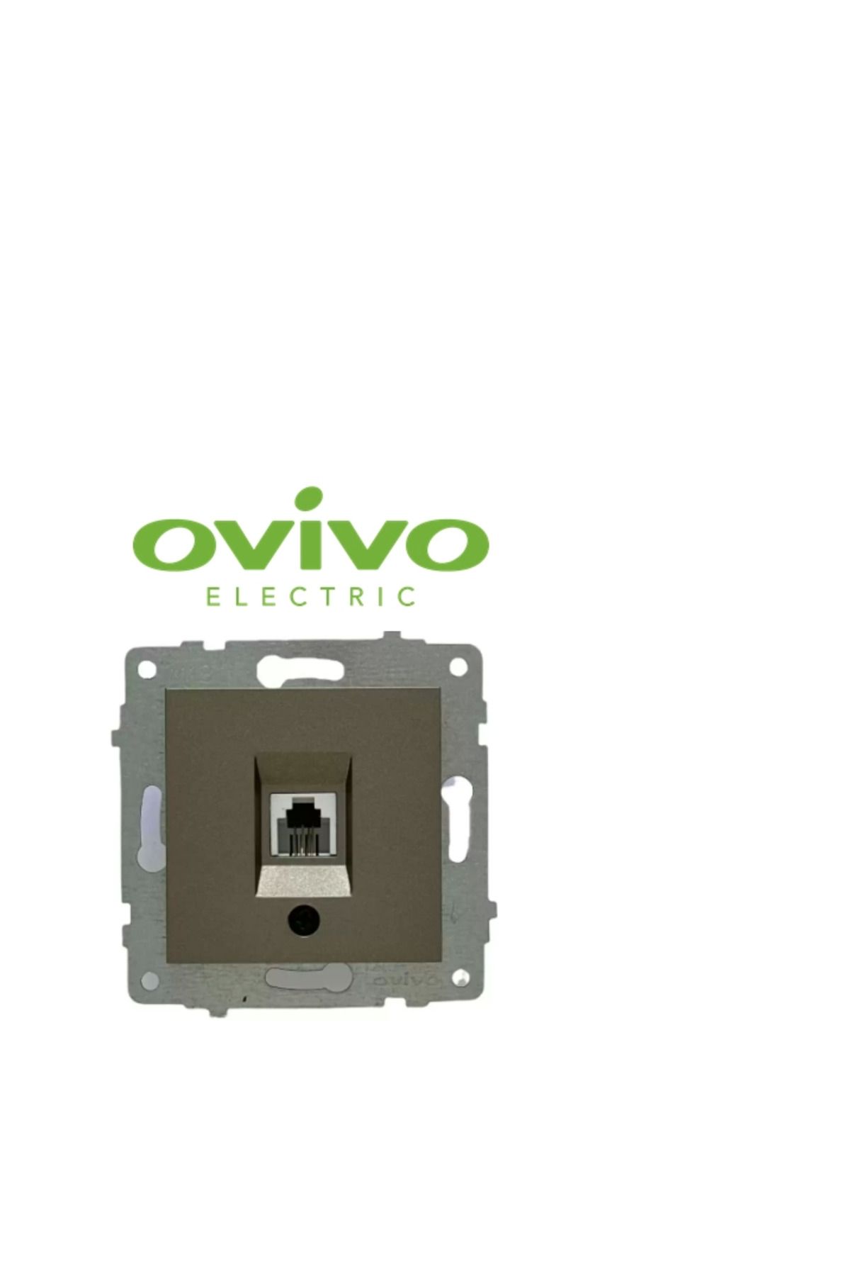 Emper Ovivo Antrasit Telefon Pirizi Numeris Çerçevesiz Grano