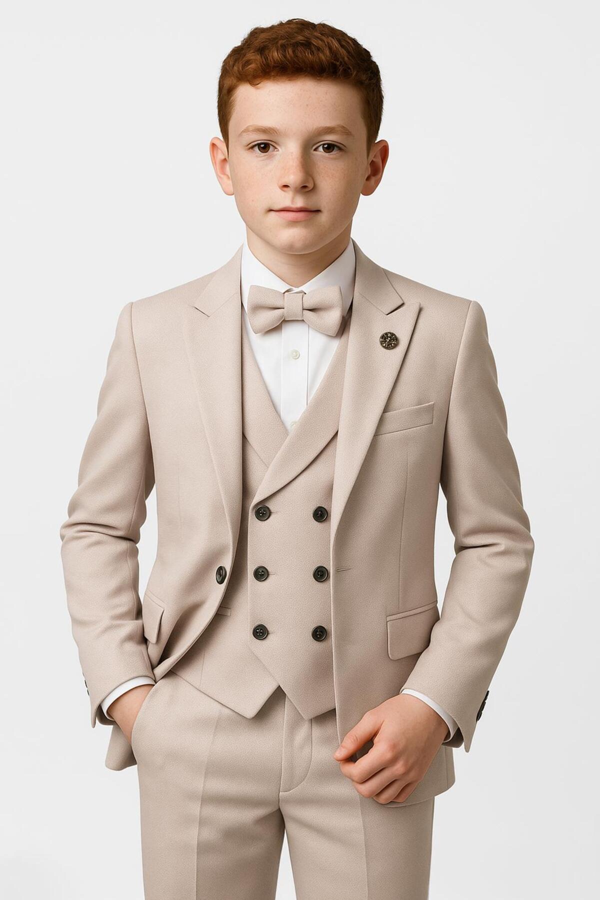  کت و شلوار کلاسیک 5 تکه پسرانه - انتخابی شیک و زیبا برای مناسبت‌های خاص