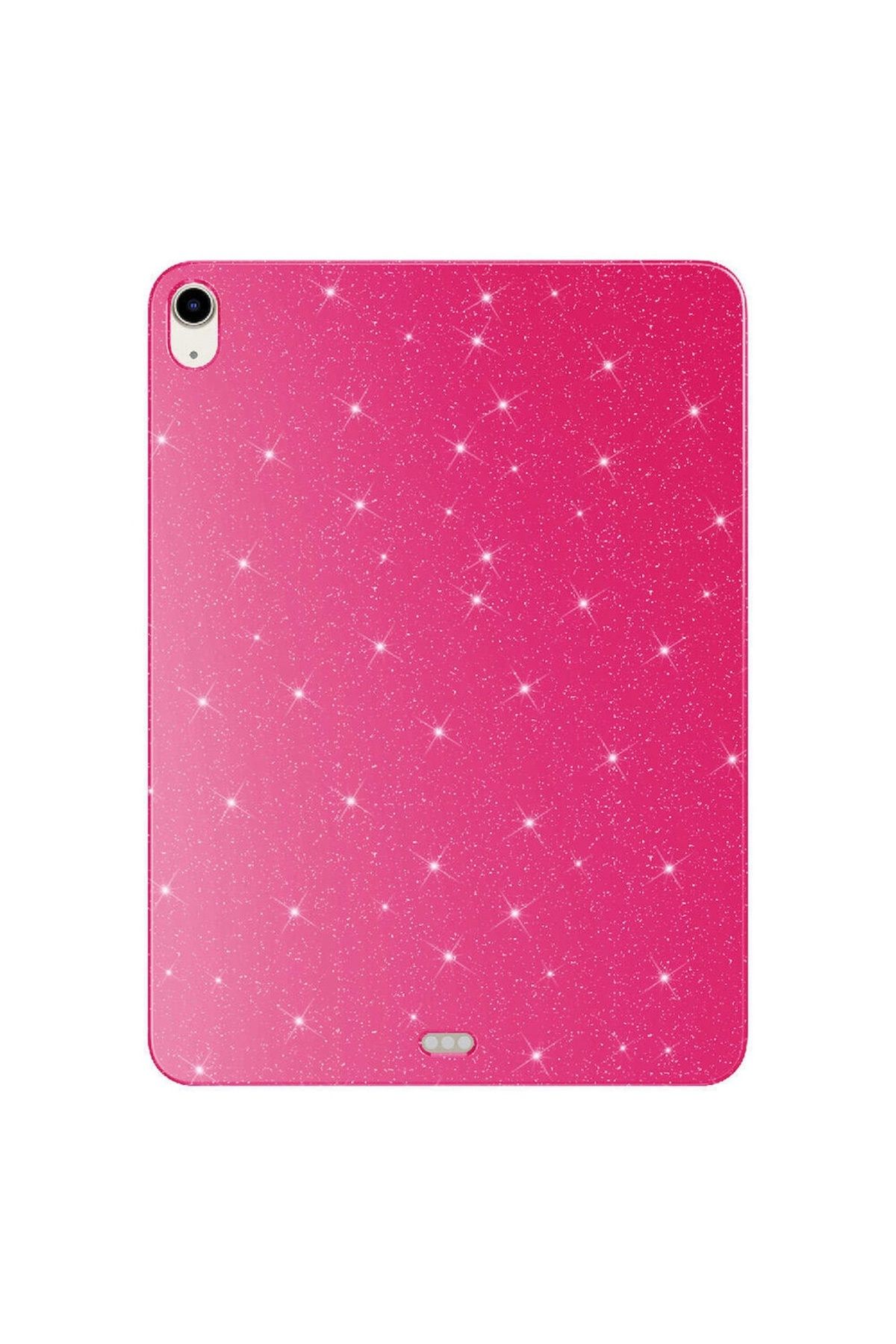 Megafox Teknoloji Apple iPad 10.9 2022 (10.Nesil) Uyumlu Tablet Kılıfı Koton Case Simli Parlak Kapak