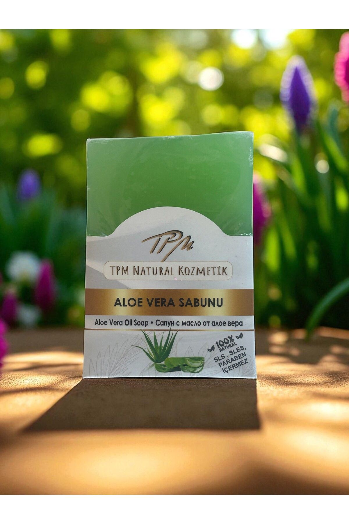 Tpm KUTULU ALOEVERA SABUN EL YAPIMI VEGAN 150 GR