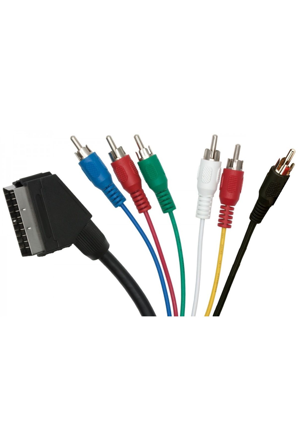 Mykablo SCART to 6x RCA Kablo 1.5 Metre