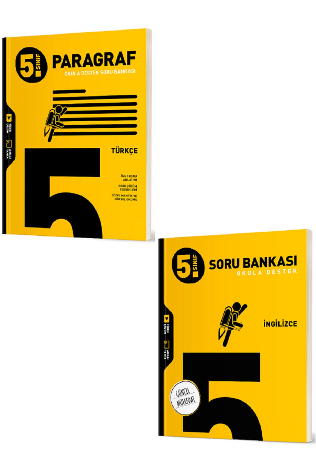 Evrensel İletişim Yayınları 5.Sınıf Hız Yayınları Paragraf + İngilizce Soru Bankaları / Güncel Müfredat / 2 KİTAP / YENİ