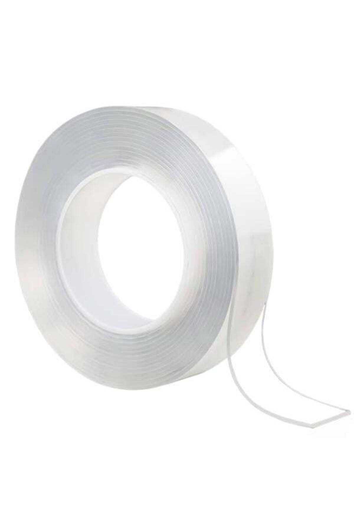 Modafiks Sunup 30Mm 3 Metre Çift Taraflı Nano Teknoloji Süper Yapıştırıcı Şeffaf Bant