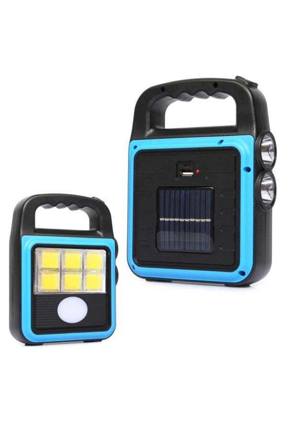Zayla HISHEEN HS-8020D Solar Kamp Lambası Acil Durum Işığı Şarjlı Cob Led