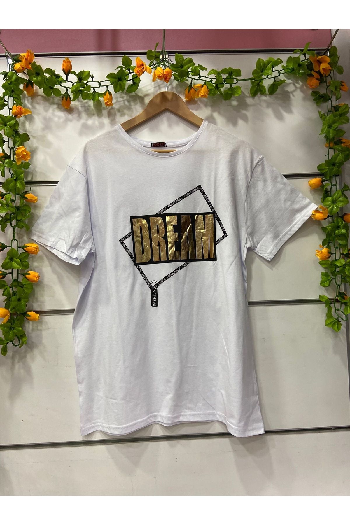 edu collection Penye süprem baskılı T-shirt