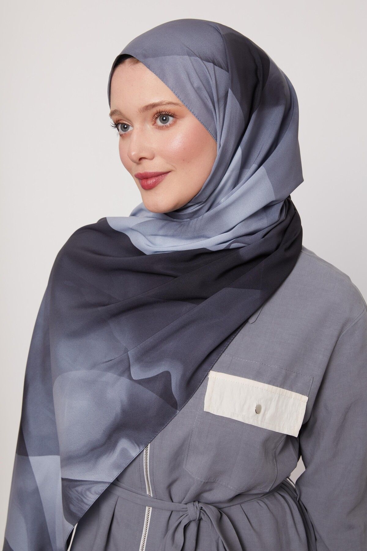 Levidor Soyut Desen Love Şal