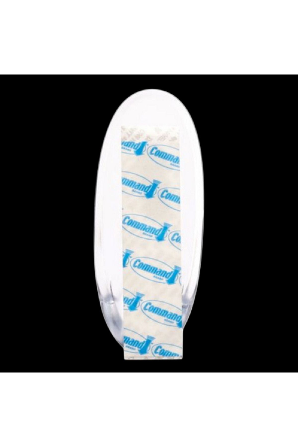 COMMAND-Hook with 2 Strips Clear Large 1