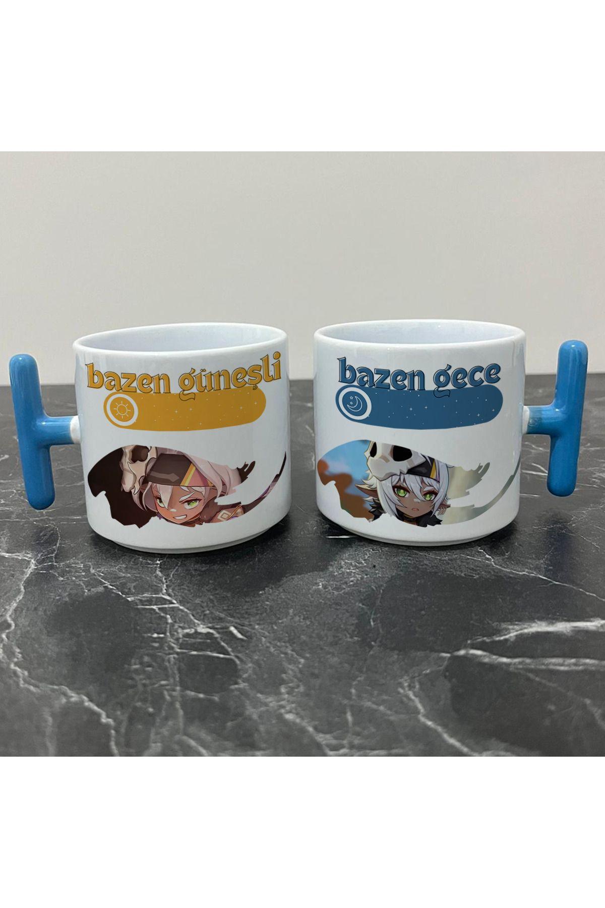 Define Moyas Genshin Impact Iansan Kupa Bardak - Genshin Impact Güneşli Gece Serisi