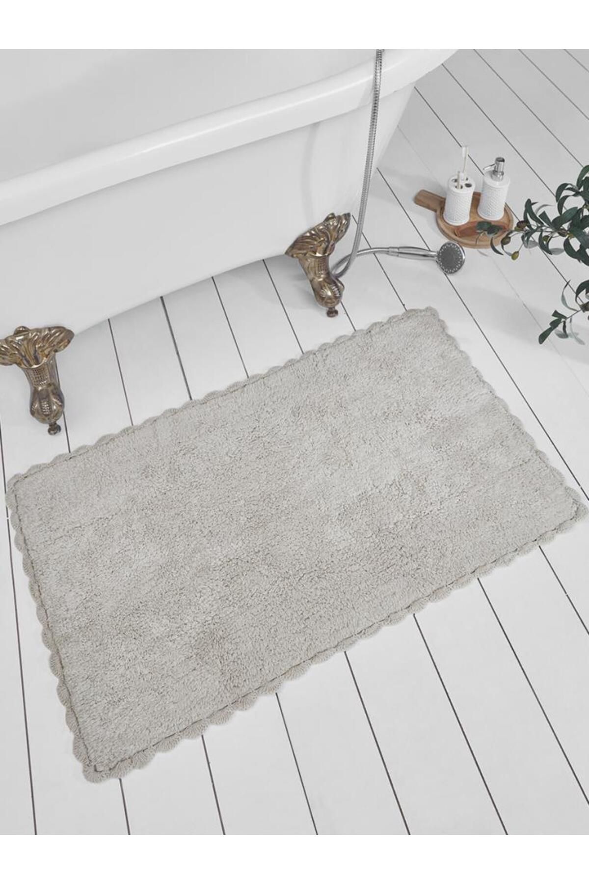 Karna Home Riva Banyo Paspası – Yumuşak Dokulu, Kaymaz Tabanlı Şık Tasarım