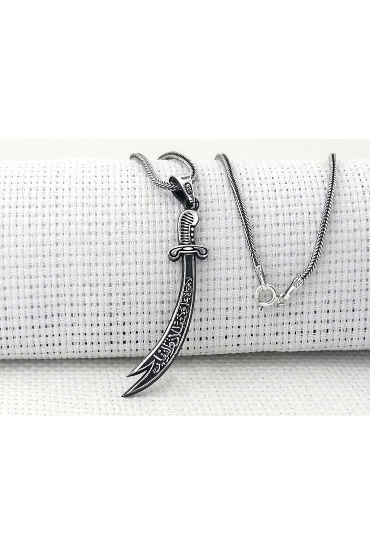 shop Zulfikar Tasarımlı 925 Ayar Gümüş Erkek Kolye