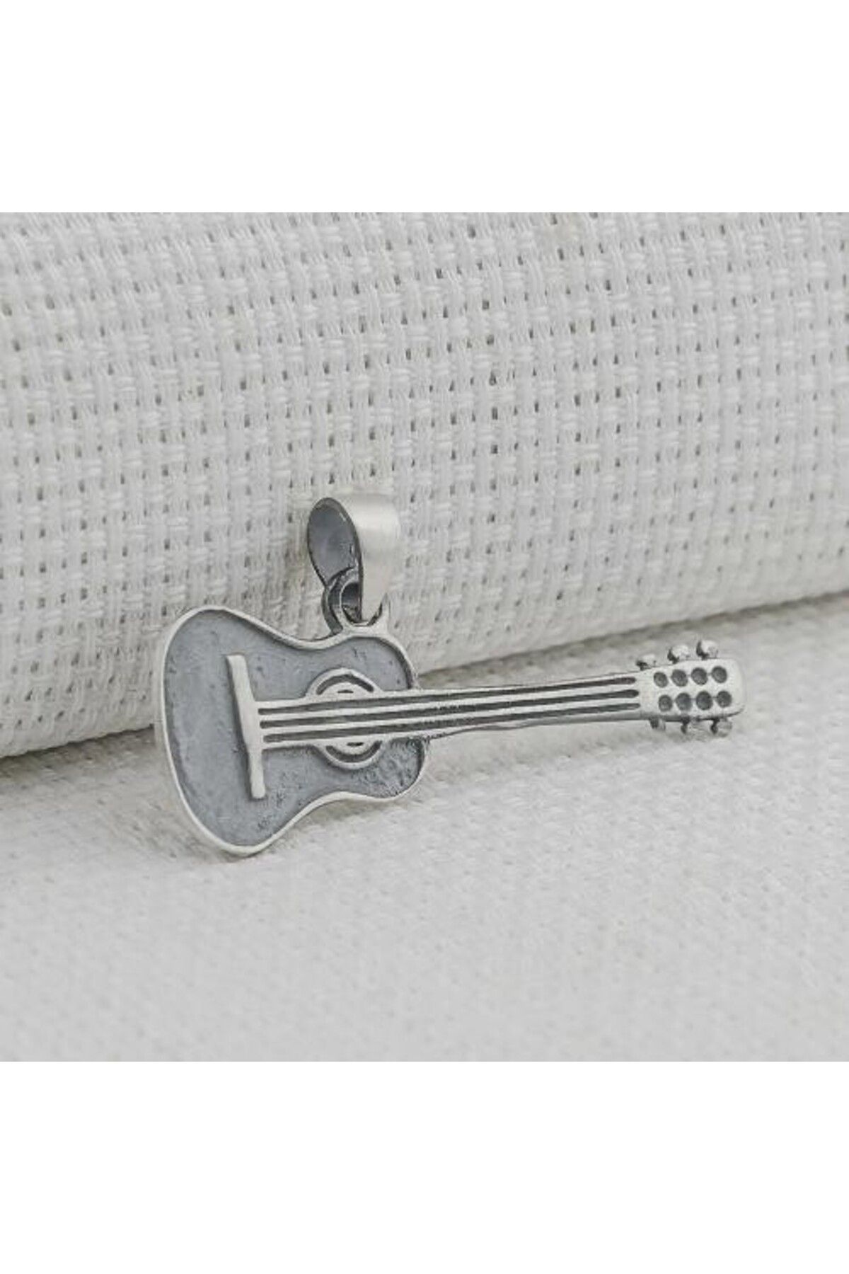 shop Gitar Tasarımlı 925 Ayar Gümüş Erkek Kolye Ucu