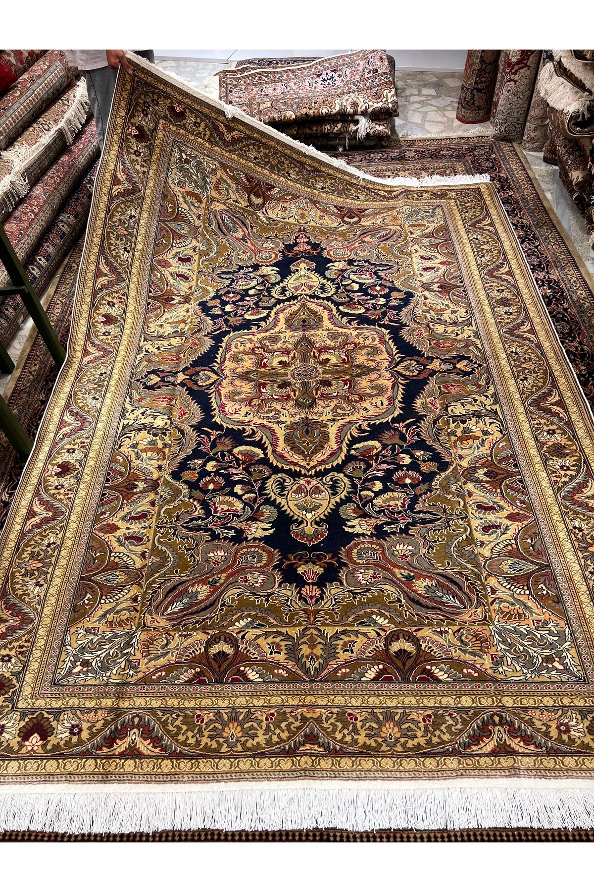 RD RAMAZAN DAĞ EL HALI SANATI El Dokuma Kayseri Hacılar Dokuması Birinci Sınıf Kalite Ebat 300x200