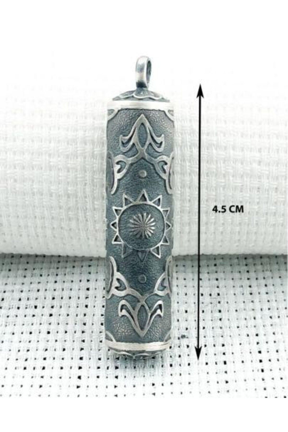 shop Silindir Cevşeni Kebir Dualı 925 Ayar Gümüş Erkek Kolye Ucu