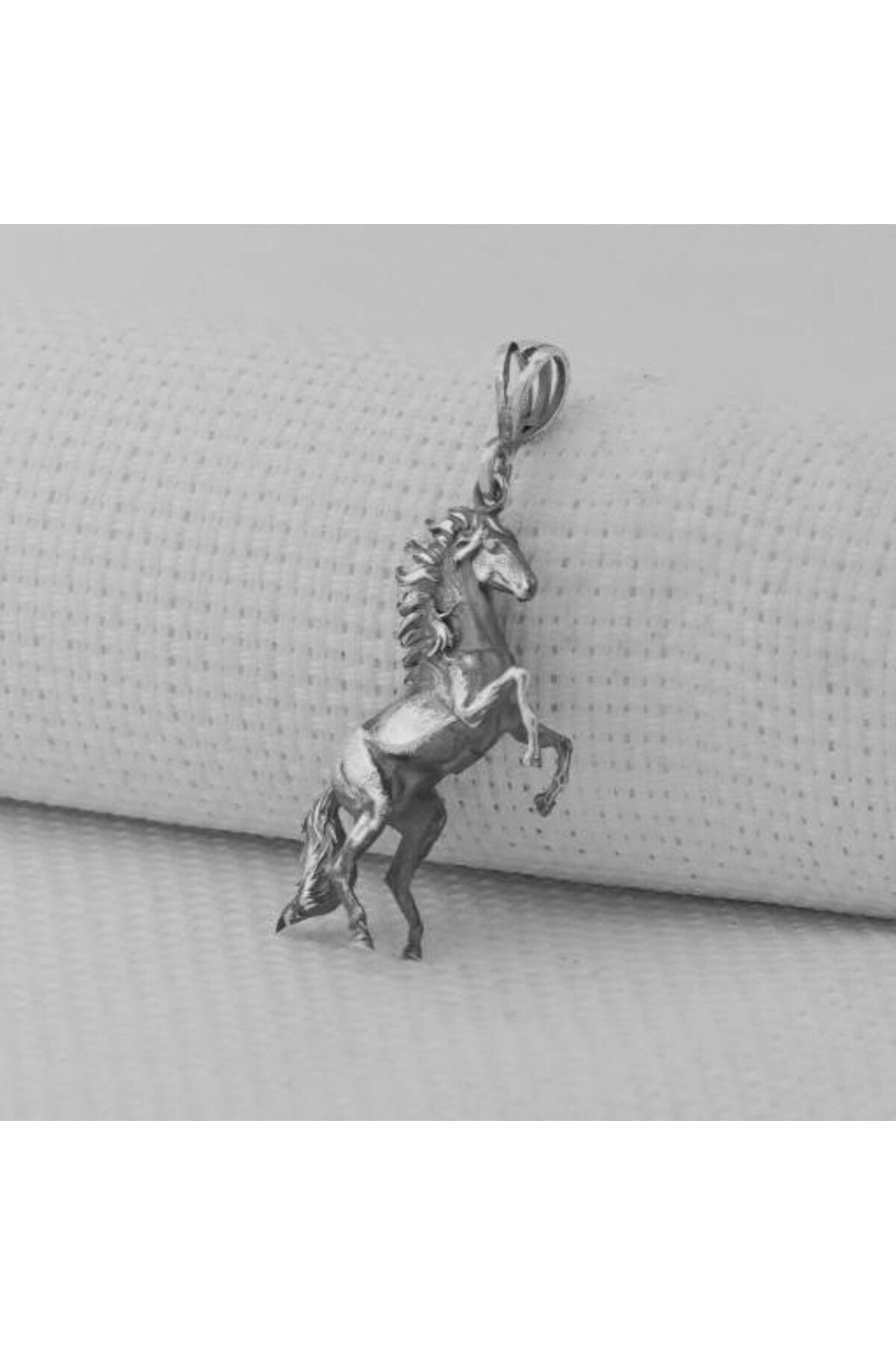 shop Dört Nala Koşan Üç Boyutlu 925 Ayar Gümüş Erkek Kolye Ucu