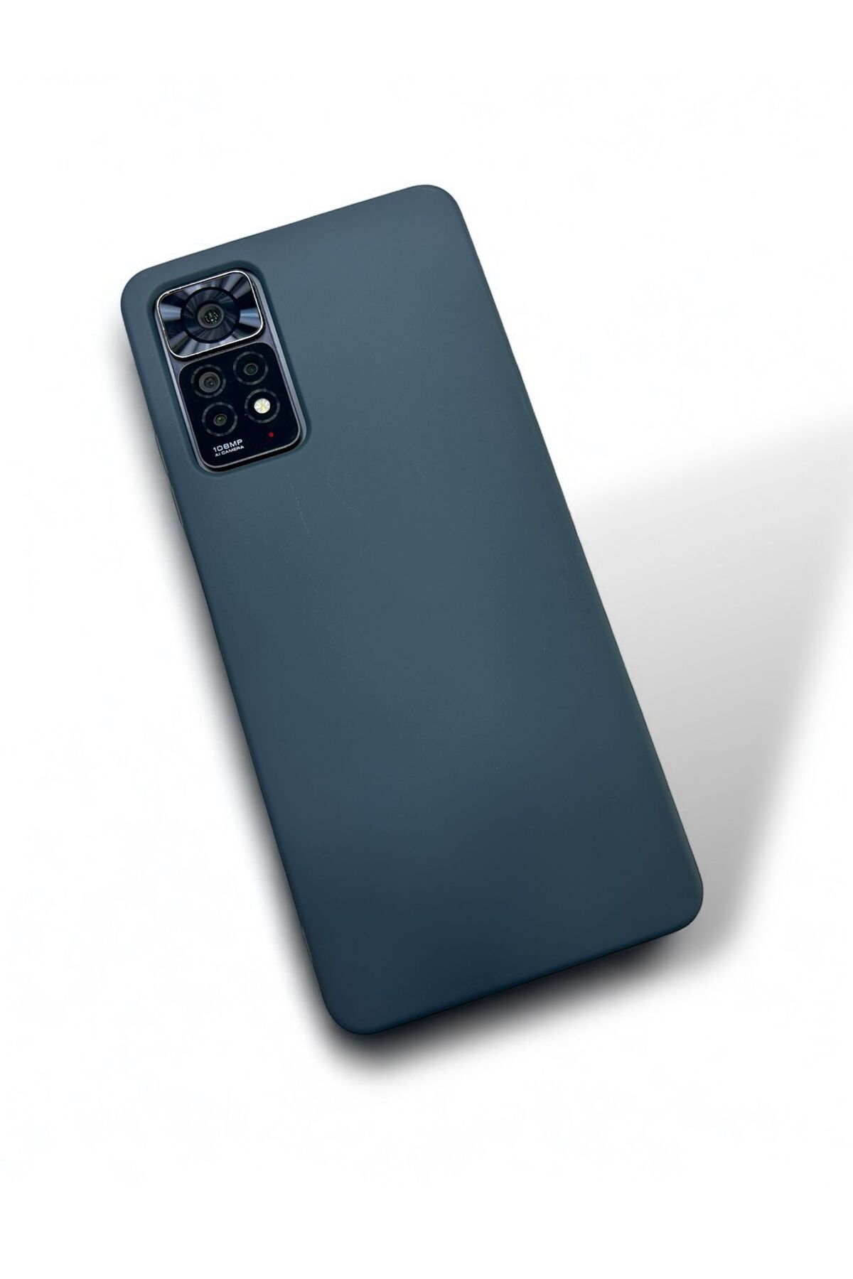 Merwish Xiaomi Redmi Note11 Pro Uyumlu Içi Kadife Soft Lansman Silikon Kılıf Kapak Pasific