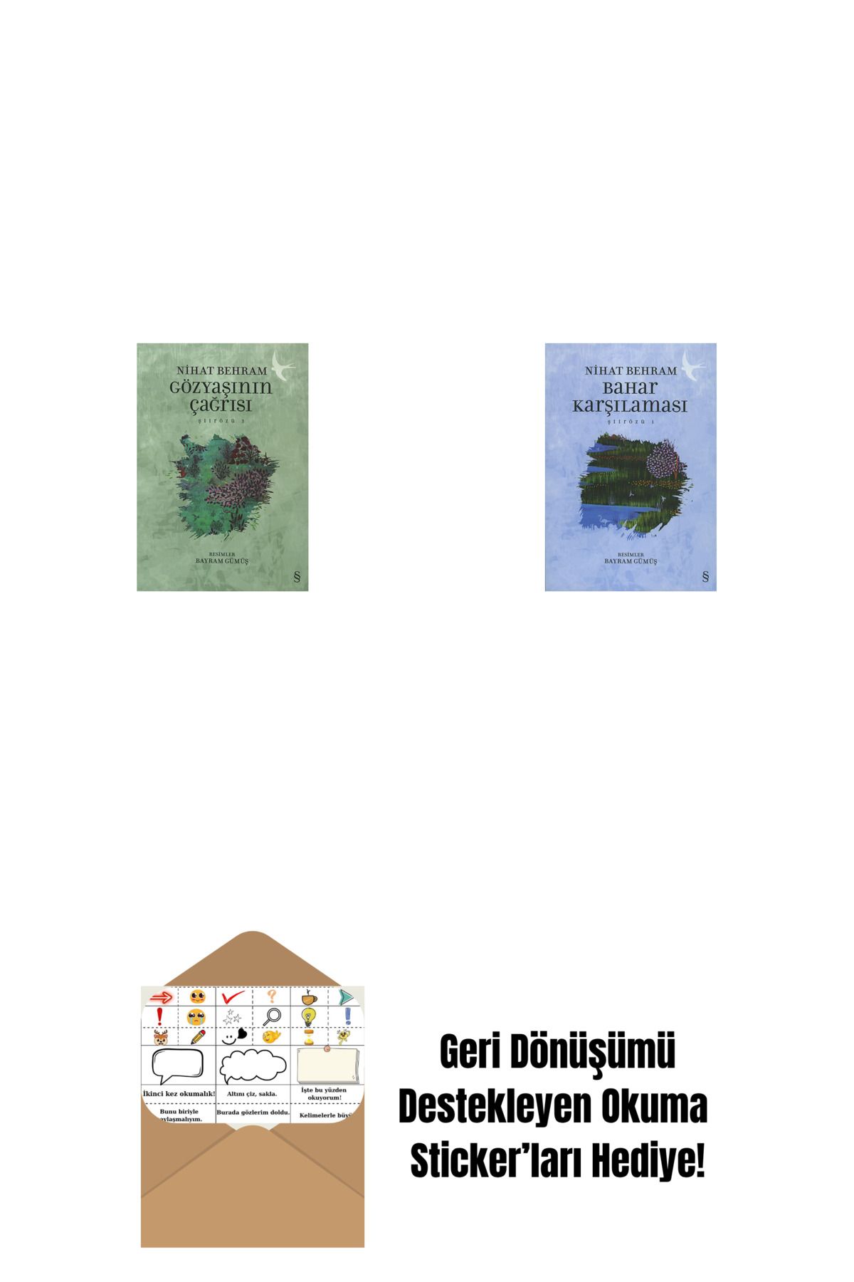 Alfa Yayınları Gözyaşının Çağrısı + Bahar Karşılaması + Okuma Sticker'ları