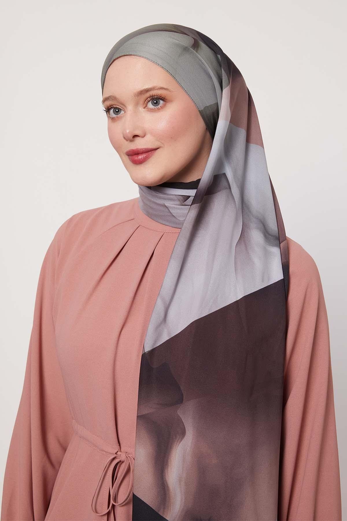 Levidor Soyut Desen Love Şal