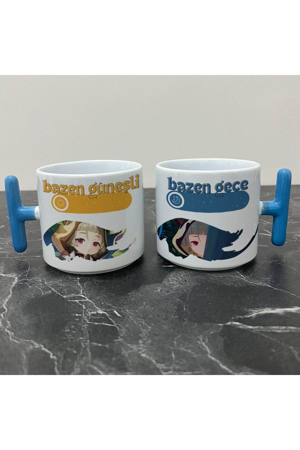 Define Moyas Genshin Impact Sayu Kupa Bardak - Genshin Impact Güneşli Gece Serisi