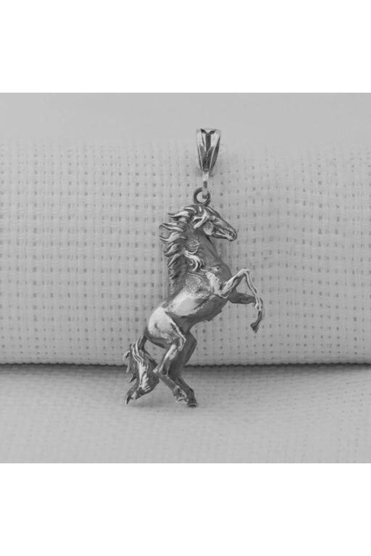 shop Dört Nala Koşan Üç Boyutlu 925 Ayar Gümüş Erkek Kolye Ucu