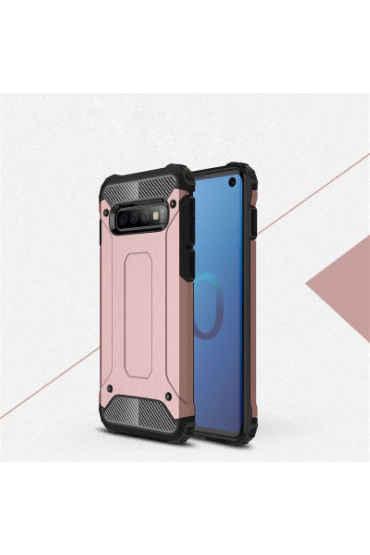 System Com Galaxy S10 Plus Kılıf Zore Crash Silikon Kapak