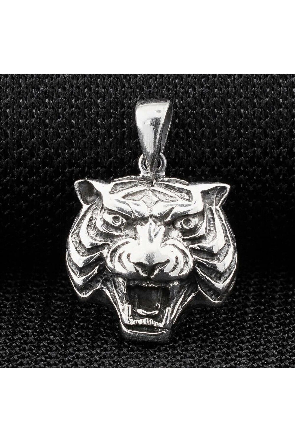 shop Aslan Kafası 925 Ayar Gümüş Erkek Kolye Ucu